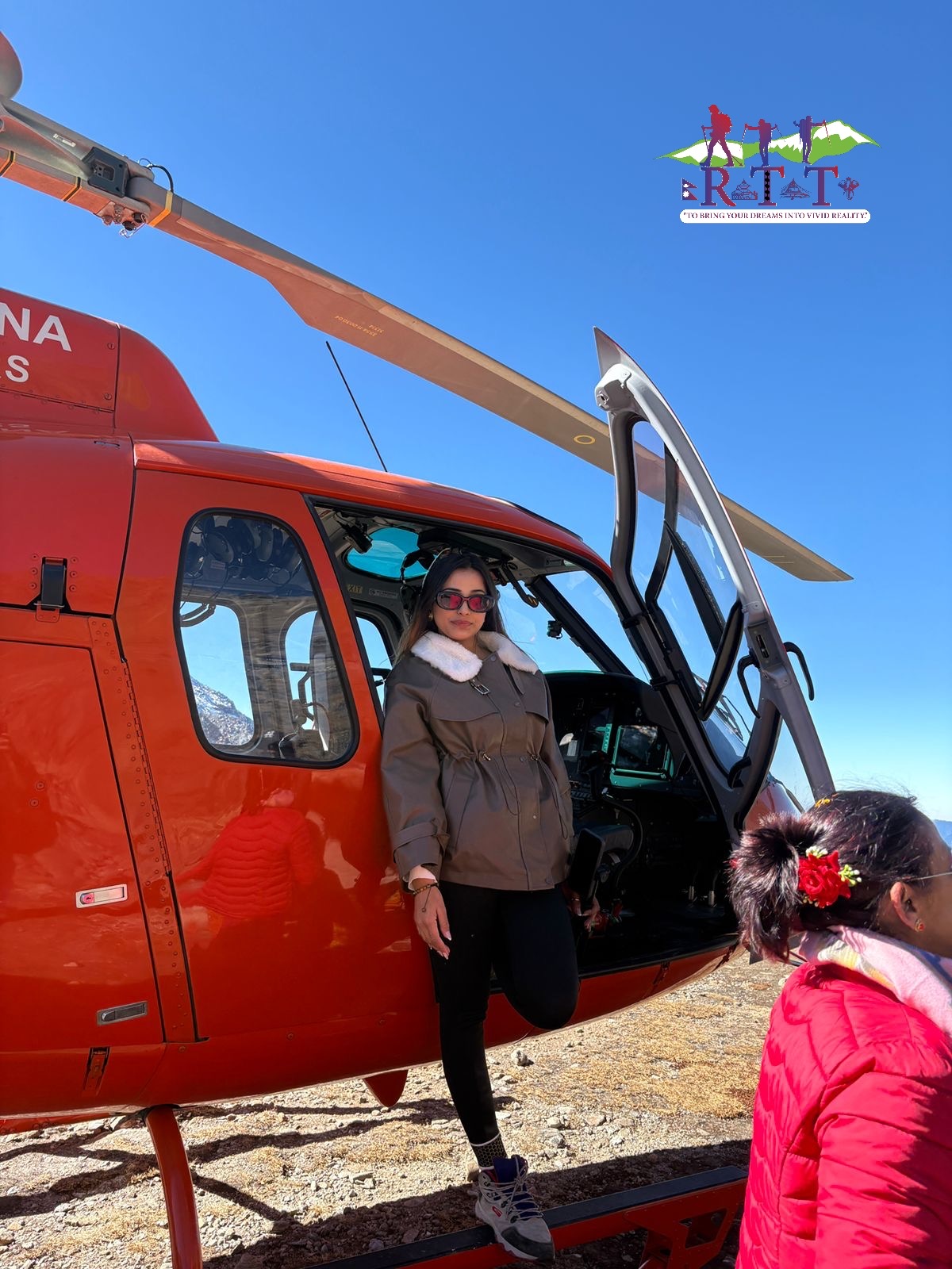 Rudra Travels helicopter tour