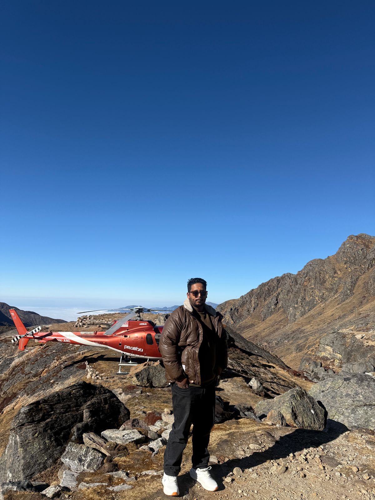Guest above the clouds