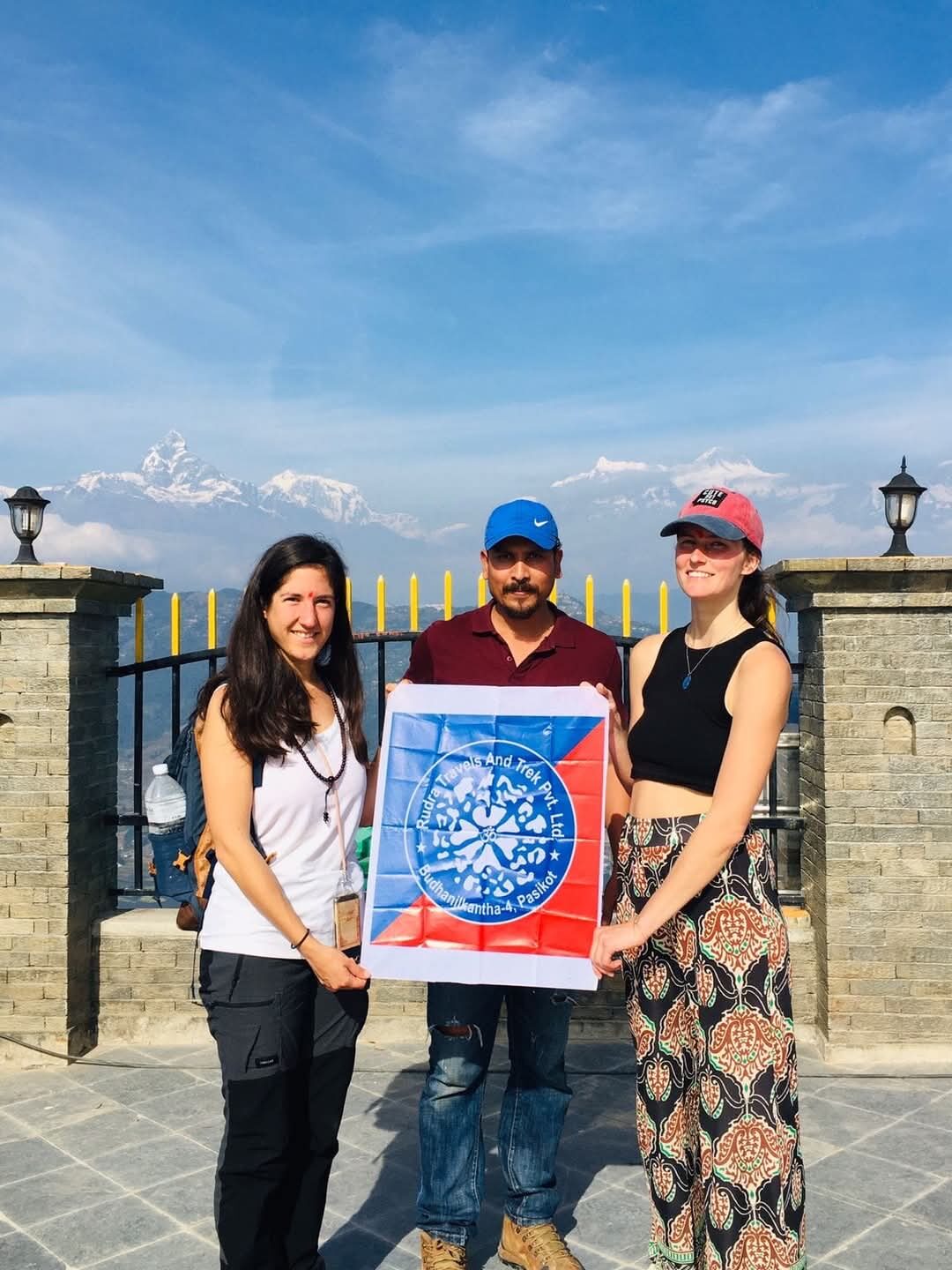 Guests with Annapurna views